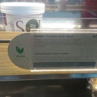 Vegan options at LHR - Pret A Manger - T3 Landside in West London