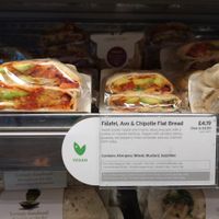 Vegan options at LHR - Pret A Manger - T3 Landside in West London