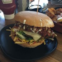 Amazing burger  at TweeSwips in Mallorca