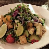 Tofu con curry verde at Local in Lisbon