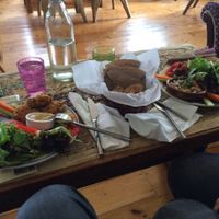 lunch at The Phoenix Vegetarian Restaurant & Accommodation in Castlemaine