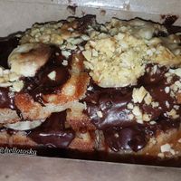 Golden Rush Waffle at Toska in Jakarta