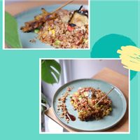  Japanese Fried Rice with mix organic rice  at Toska in Jakarta