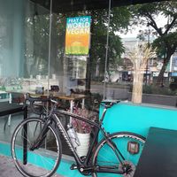 A place suitable for cyclist at Toska in Jakarta