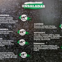 Vegetarian menu page 4 of 4, February 2023 at Pizzeria Amici Miei La Floresta in Quito