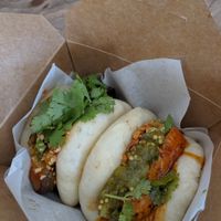 Eggplant and tofu Bao at Gongfu Bao in Ottawa