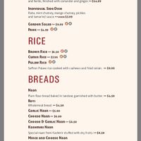 Naan can be requested without butter  at India Today - aMoment in Tauranga