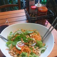 Shiitake mushroom 'bun' bowl at Café Rojo  in San Jose