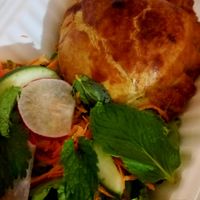 Empanada takeout at Café Rojo  in San Jose