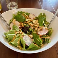 Bun Bowl with eggplantt  at Café Rojo  in San Jose
