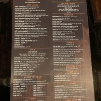 Menu - Front at Siam Gulf in Sarasota