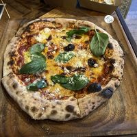 Margarita pizza   at Base Woodfired Pizza - Little High Eatery in Christchurch