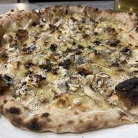 VG mushroom and feta   at Base Woodfired Pizza - Little High Eatery in Christchurch