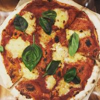 Vegan Tomizza at Base Woodfired Pizza - Little High Eatery in Christchurch