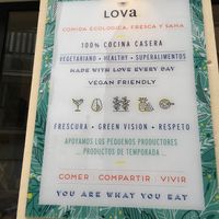 Entry  at Lova in Malaga