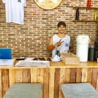 The one and only Jonny at Gecko Republic Jungle Cafe in Koh Tao