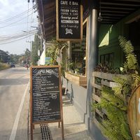 Menu at Gecko Republic Jungle Cafe in Koh Tao