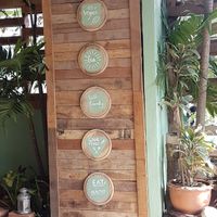 Interiour at Gecko Republic Jungle Cafe in Koh Tao