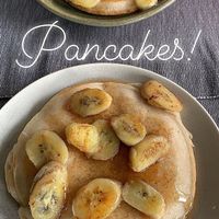 Pancakes (had a deal pancakes and coffee for 120 baht) at Gecko Republic Jungle Cafe in Koh Tao