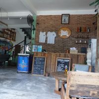 Inside the restaurant. at Gecko Republic Jungle Cafe in Koh Tao