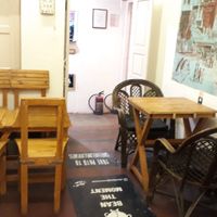 Room at Mark's Cafe in Varanasi