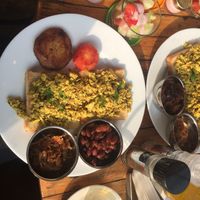 Vegan Breakfast at Mark's Cafe in Varanasi