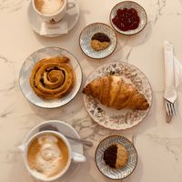 Croissant, pain au chocolat  at Fast & Vegan in The Hague