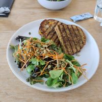 Tosti pesto at Fast & Vegan in The Hague