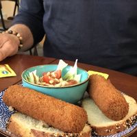 Vegan ”kroket”!!! at Fast & Vegan in The Hague