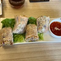Fresh spring rolls   at Botanist Cafe in Malacca