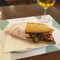 Veg 2 panino at Panino Giusto - Navigli in Milan