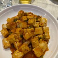 Spicy tofu  at Yi Wei Chinese Art in Genoa