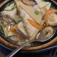 Fried tofu  at Yi Wei Chinese Art in Genoa