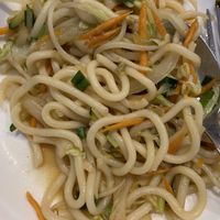 Udon noodles  at Yi Wei Chinese Art in Genoa
