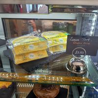 Lemon Tart. at Cadwaladers in Porthmadog