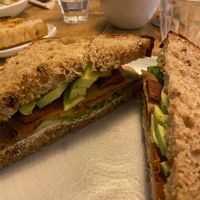 Chicken bacon and avocado  at Jaunty Goat Coffee - Northgate St in Chester