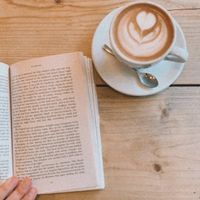 Oat milk latte  at Jaunty Goat Coffee - Northgate St in Chester