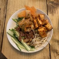 Korean Buddha Bowl (from the Summer 2021 menu)  at Jaunty Goat Coffee - Northgate St in Chester
