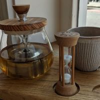 Jasmine tea at Jaunty Goat Coffee - Northgate St in Chester