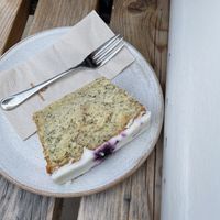 Lemon & poppy seed cake   at Jaunty Goat Coffee - Northgate St in Chester