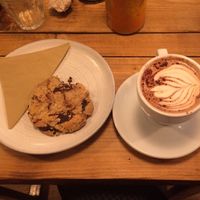 Cookie and got chocolate  at Jaunty Goat Coffee - Northgate St in Chester