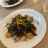 Fettuccine pasta  at Stem & Glory in London