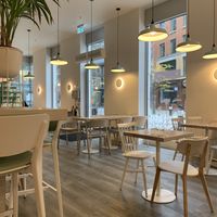 Lovely interior at Stem & Glory in London