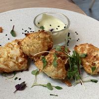 Cauliflower wings. at Stem & Glory in London