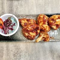 Vegan food at Stem & Glory in London