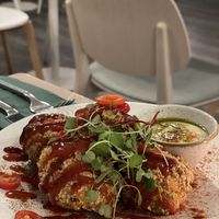 Cauliflower wings  at Stem & Glory in London