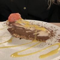 Raw Cashew marble cake  at Stem & Glory in London