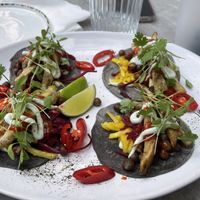 Tocos - an all time favourite   at Stem & Glory in London