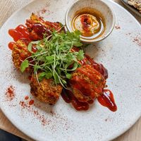 BBQ cauliflower wings (9/10) at Stem & Glory in London