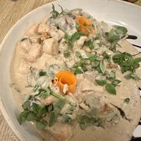 Swede ravioli  at Stem & Glory in London